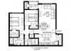 East Range Crossings_2 Bedroom Floor Plan